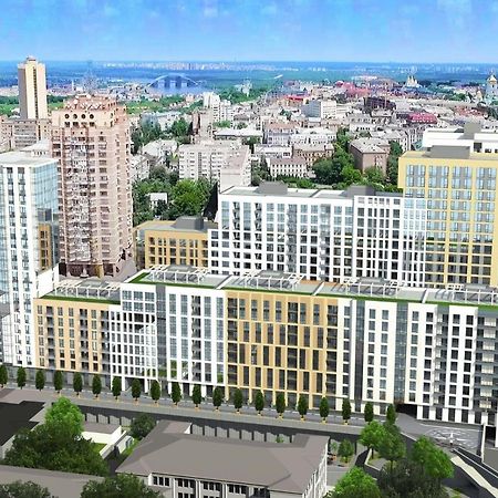 Designer Apartment In The Residential Complex "Yaroslavivsky City" In The Center Of Kiev Buitenkant foto