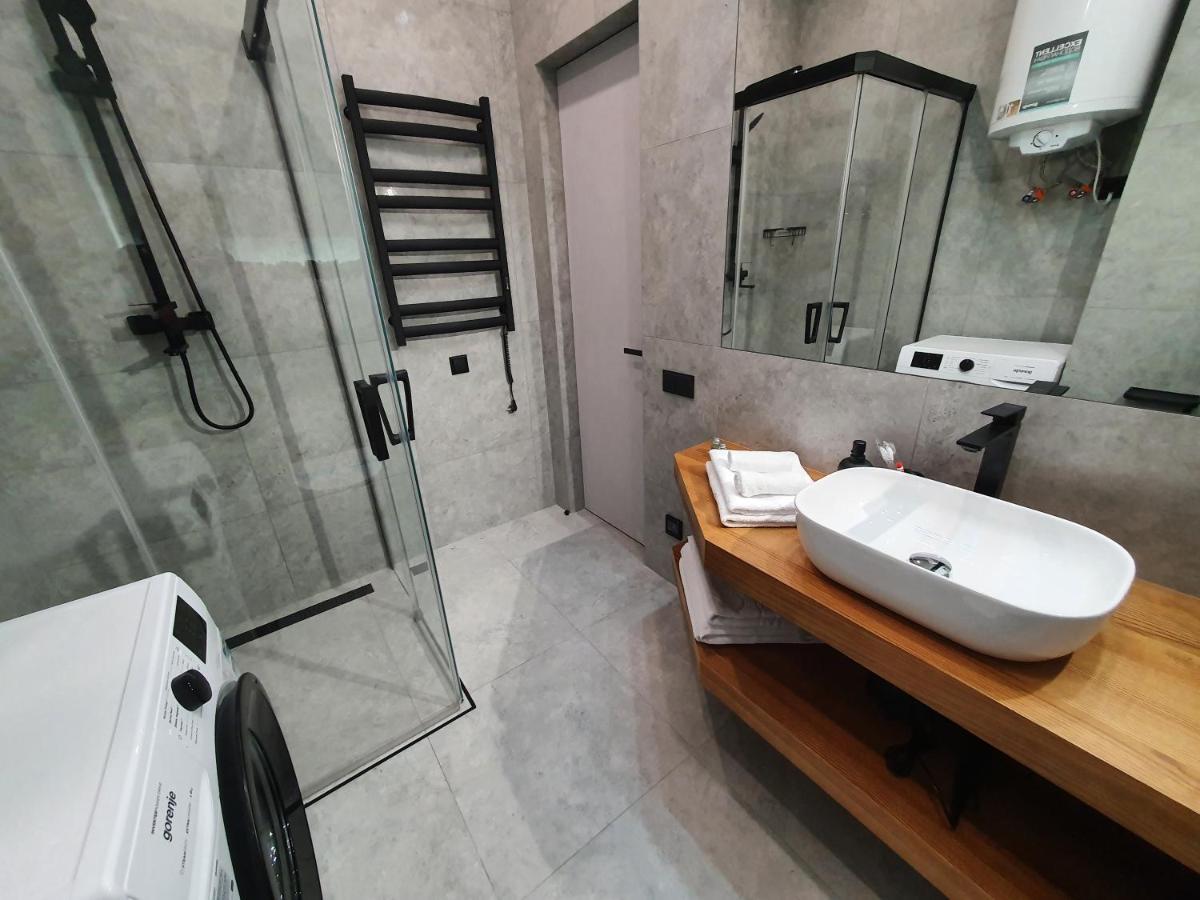 Designer Apartment In The Residential Complex "Yaroslavivsky City" In The Center Of Kiev Buitenkant foto