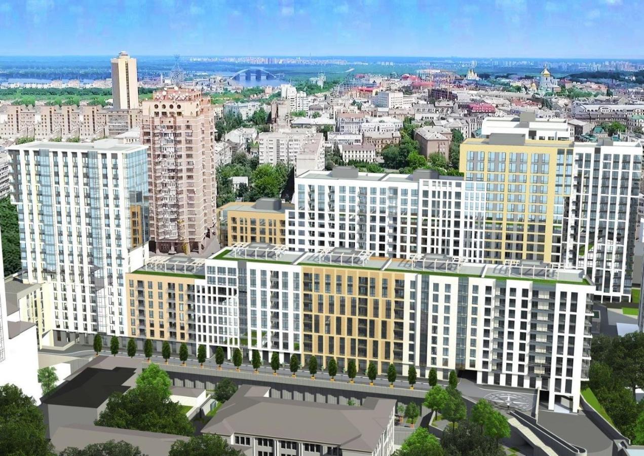 Designer Apartment In The Residential Complex "Yaroslavivsky City" In The Center Of Kiev Buitenkant foto